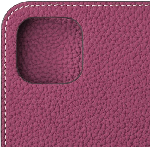 Vista 3 de BONAVENTURA Diary BODT14PL-PU - Funda para smartphone (compatible con iPhone 14 Plus, morado anémona)