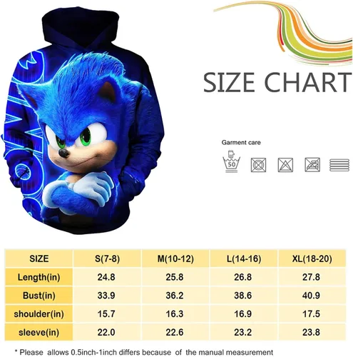 Vista 7 de bendl Sudadera con capucha con estampado 3D de anime para niños y niñas, sudadera con capucha deportiva