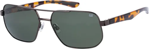 Vista 6 de Caterpillar 8013 Gafas de sol polarizadas Navigator para hombre Gris plomizo mate/negro mate de goma