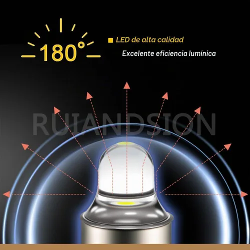 Vista 5 de Ruiandsion 4 bombillas LED E10 3 V 6000 K bombillas LED blancas para linterna antorcha luz antorcha, sin polaridad Blanco