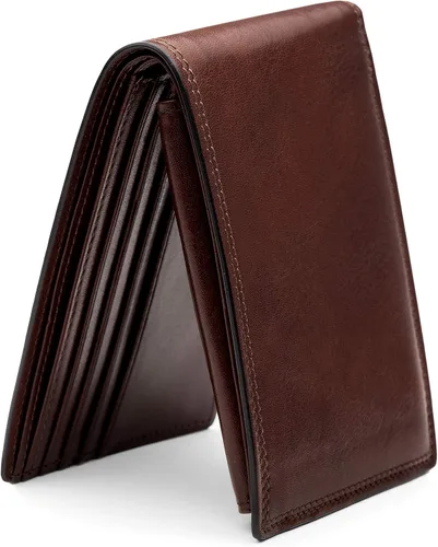 Vista 2 de Bosca Cartera de piel de crédito para hombre con pasaporte de identificación