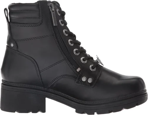 Vista 6 de HARLEY-DAVIDSON FOOTWEAR Botas Inman Mills para mujer, Negro