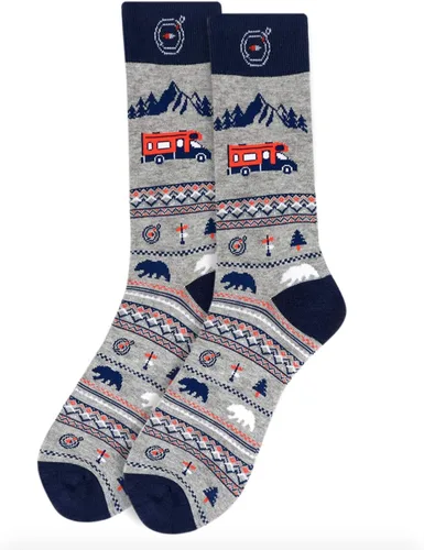 Vista 2 de Urban-Peacock Calcetines novedosos para hombre - Múltiples patrones!