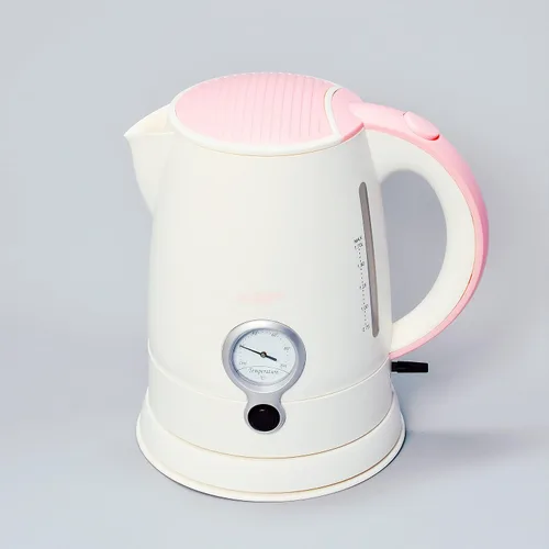 Vista 7 de aJOY Professional Designer Series - Hervidor eléctrico inalámbrico de 1.7 L, sin BPA, elemento calefactor oculto de 360 grados, control