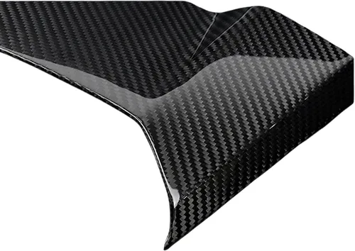 Vista 4 de Cubierta superior del altavoz de la cascada del coche de fibra de carbono para Corvette C8 Coupe 2020-2024