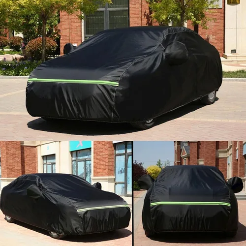 Vista 2 de Funda para coche compatible con DS Automobiles DS3 DS4 DS5 DS7, impermeable, a prueba de polvo, resistente al viento, protección solar, responde
