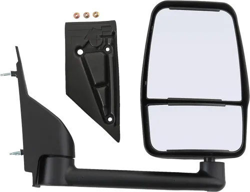 Vista 8 de JDMSPEED Espejo retrovisor lateral izquierdo del conductor compatible con Chevy Express GMC Savana 1500/2500/3500 2003-2019 con ajuste manual