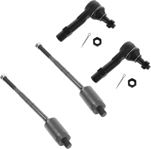 Vista 179 de TRQ Juego de varillas de acoplamiento delanteras interiores y exteriores, 4 piezas, compatible con Kia Soul 2014-2019 15-19 Soul EV
