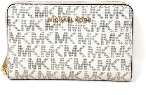 Vista 6 de MICHAEL Michael Kors Jet Set - Estuche para tarjetas con cremallera pequeña para mujer, 1, talla única, talla única