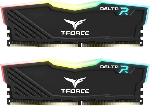 Vista 8 de TEAMGROUP T-Force Delta RGB DDR4 16 GB (2 x 8 GB) 3200 MHz (PC4-25600) CL16 Módulo de memoria de escritorio RAM TF3D416G3200HC16CDC01 - Negro