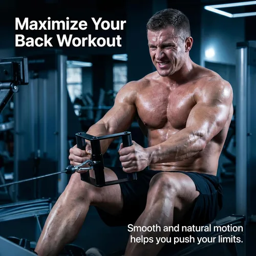 Vista 7 de LAT Pull Down Bar Strength Training Cable Machine Accessories