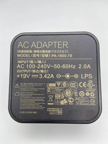 Vista 4 de 65w adaptador de CA para ASUS 19V 3.42A adaptador de CA cargador fuente de alimentación ADP-65GD B