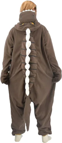 Vista 6 de vavalad Adult Costume Onesie Pajamas Cosplay Funny Halloween Christmas Women men
