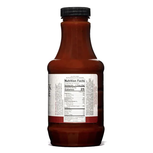 Vista 2 de Jack Stack Barbecue - Salsa picante para barbacoa Kansas City - Salsa picante ahumada KC BBQ (paquete de 2, botellas de 18 onzas)