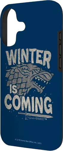 Vista 2 de Game of Thrones Carcasa para iPhone 17 de Winter is Coming