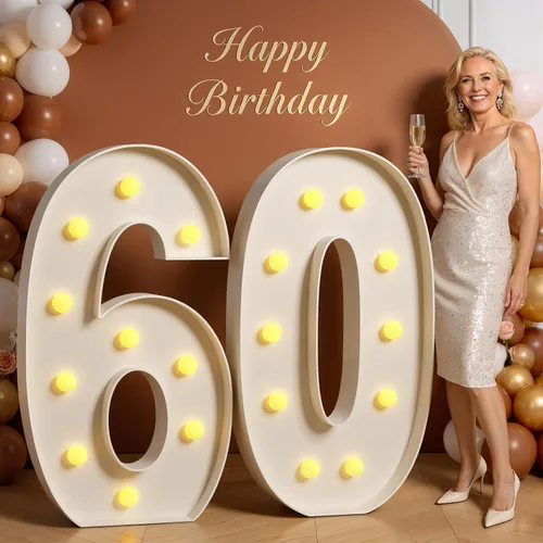 Vista 11 de Kit de tablero de espuma precortada de espuma precortada para 7º y 70º cumpleaños con números 7 grandes de 3 pies Número 7