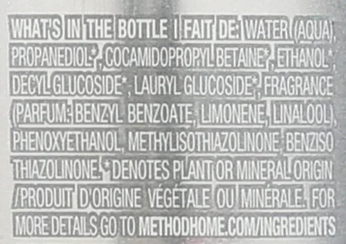 Vista 4 de Method Limpiador y pulidor para acero inoxidable en aerosol + Spray de esencia de flor de huerto, 12 oz