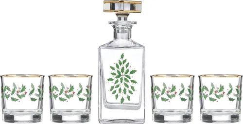 Vista 13 de Lenox 849606 Holiday - Juego de vasos de 4 piezas para bebidas heladas, vajilla navideña, alojamiento
