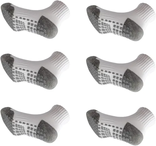 Vista 8 de LA DEARCHUU Calcetines para niños pequeños con puños antideslizantes para bebés, 6 pares para 1-7 años