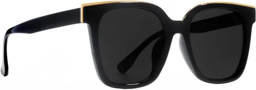 Vista 2 de NYS Collection Gafas de sol polarizadas clásicas planas y cuadradas de gran tamaño para mujer, 100% protección UV