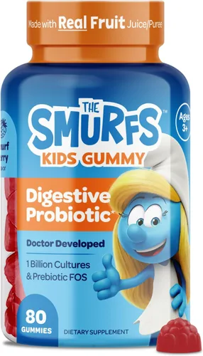 Vista 17 de Smurfs Kids Gomitas Calmantes Gomitas Calmantes para Niños con Melisa y L-Teanina Hechas con Fruta Real Desarrollado por Doctores Sin