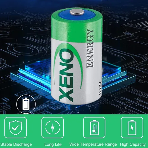 Vista 4 de (10 Pack) XL-050F 1/2 AA 3.6V Lithium Battery for Xeno Energy XL-050F 1/2 AA 3.6V Lithium Battery