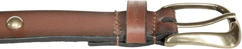 Vista 2 de Lucky Brand Women's Domed Studded Leather Belt with Harness Buckle