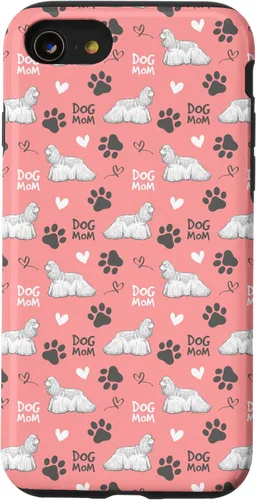 Vista 8 de iPhone 12 mini Cocker Spaniel Mamá Rosa Mujeres Estuche de Regalo