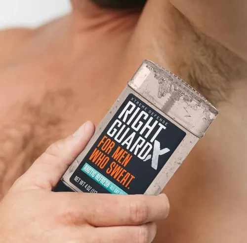 Vista 4 de Right Guard Total Defense 5 Power Gel, antitranspirante y desodorante, Artic Refresh 4 onzas (paquete de 3)