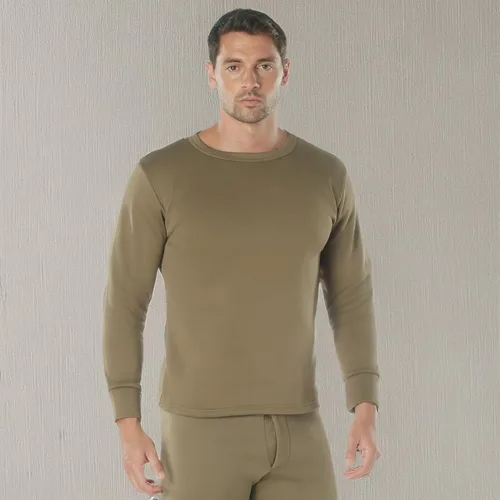 Vista 5 de Rothco ECWCS - Camiseta de cuello redondo de poliéster - Protección extrema para climas fríos
