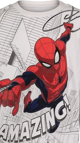 Vista 4 de Marvel Paquete de 2 camisetas de manga larga para niños de Spiderman
