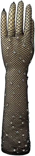 Vista 3 de Guantes de encaje con calentadores de brazo de muchos estilos para mujeres o niñas