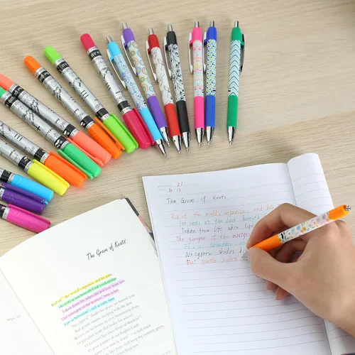 Vista 7 de Mr. Pen Kit de diario bíblico, paquete de 18 – 10 resaltadores de gel, 8 bolígrafos que no se corren, bolígrafos bíblicos e iluminadores, no se