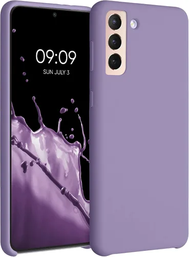 Vista 160 de kwmobile Funda compatible con Samsung Galaxy S9 - Funda de silicona TPU con acabado suave - Blue Reef