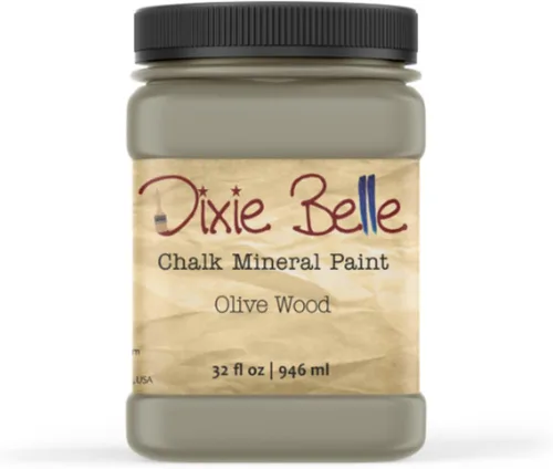 Vista 338 de Pintura para muebles con acabado de tiza Dixie Belle Paint Company - Amatista (4oz) - Pintura mineral de tiza chic púrpura profundo mate