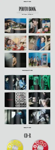 Vista 3 de Shinee Don't Call Me 7th Album Photobook Versión Reality Cover CD+1p Póster Plegable En Paquete+88p PhotoBook+Letra Paper+1p Post+PhoneCard