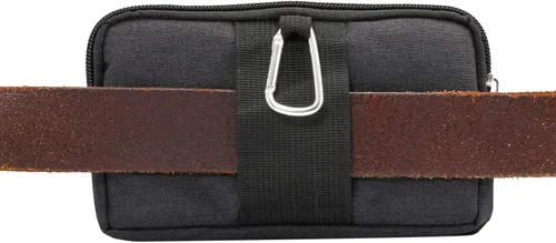 Vista 7 de Molle Pouch Riñonera deportiva para iPhone X/Xs/XR Plus y más