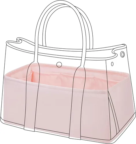Vista 19 de DGAZ Organizador de bolso de seda para bolsa de fiesta de jardín
