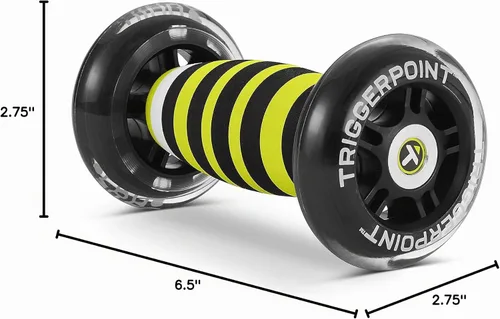 Vista 7 de Trigger Point Performance Rodillo de masaje de rodillo de pie Nano LTE para masaje de tejido profundo