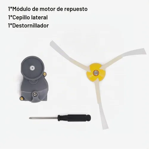 Vista 5 de Módulo de motor de cepillo lateral para iRobot Roomba 500 600 700 800 900 i3 i7 e5 e6