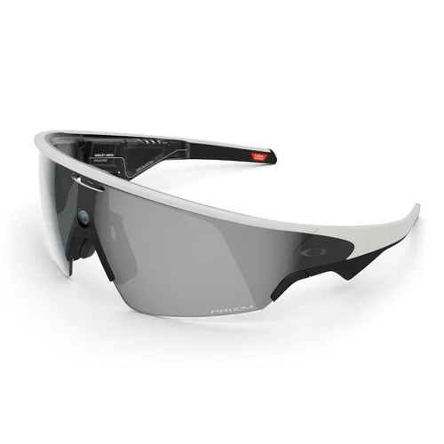Vista 13 de Oakley Meta Vanguard with Meta AI, Audio, Photo, Video Compatibility - White, Prizm™ Sapphire