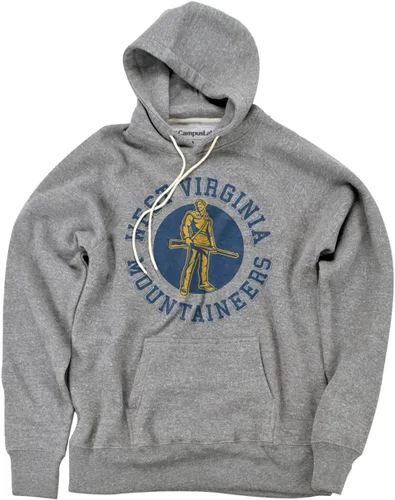 Vista 46 de Campus Lab Collegiate Classic Retro Stamp - Sudadera con capucha unisex para adultos