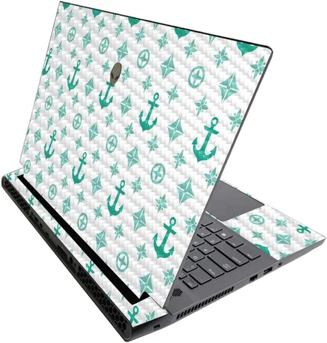 Vista 351 de MightySkins - Skin brillante con purpurina para Alienware M17 R3 (2020) y M17 R4 (2021) - Diversión de los años 90 Acabado duradero con purpurina