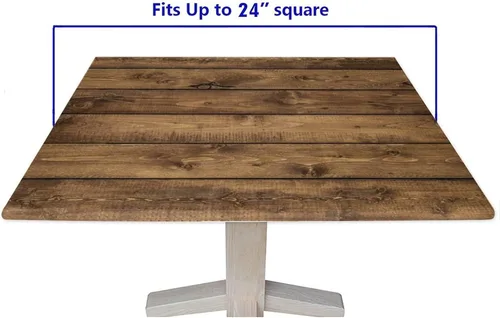 Vista 127 de Mantel redondo ajustable con mantel elástico para exteriores, manteles elásticos redondos para mesas, manteles impermeables y lavables