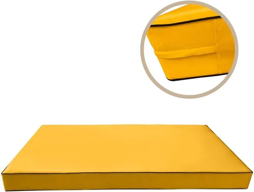 Vista 5 de *Solo funda*-Estilo 1 funda de almohada para colchón de exterior con ribete de contraste para cuna-AD108