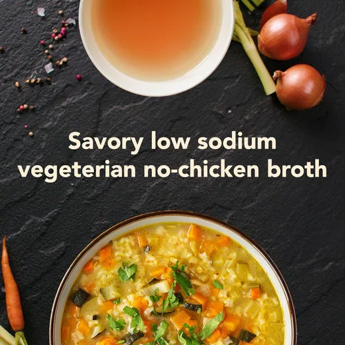 Vista 3 de Imagine Caldo de Vegetales Orgánico Bajo en Sodio Sin Pollo 32 oz