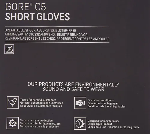 Vista 2 de GORE WEAR Guantes cortos unisex C5