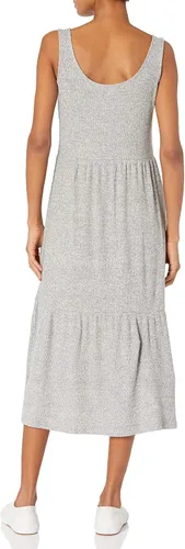 Vista 2 de Marca Tienda - Daily Ritual Vestido de tirantes, de punto, de ajuste estándar, para mujer
