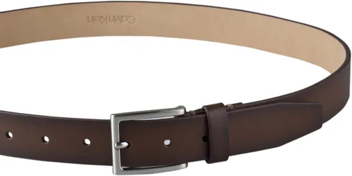 Vista 3 de Calvin Klein Cinturón de vestir para hombre plateado