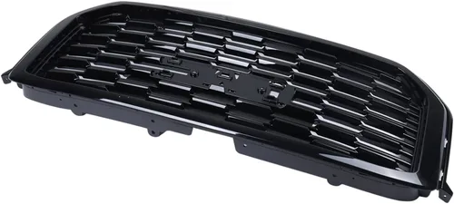 Vista 4 de GM120070 Parrilla de parachoques delantero apta para GMC Yukon/Yukon XL 2015-2020 estilo Denali negro brillante
